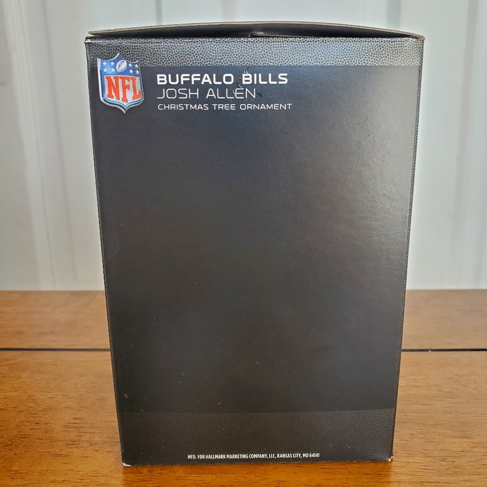 NIB 2022 Hallmark/ Josh Allen "Bouncing Buddy" Bobblehead Ornament - Picture 13 of 14